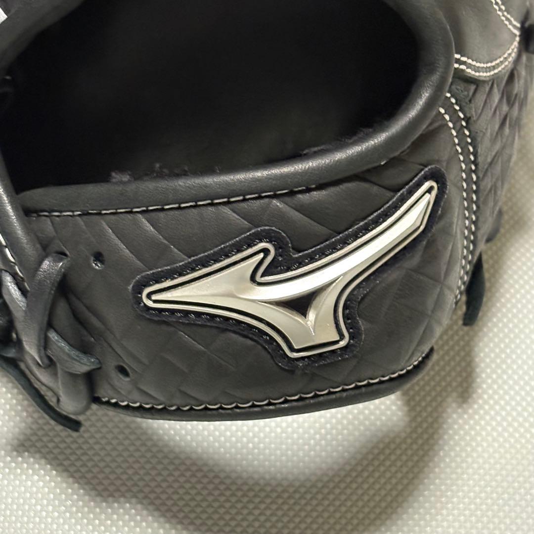 ミズノ MIZUNO 野球 ベースボール　軟式グローブ 内野手用　黒