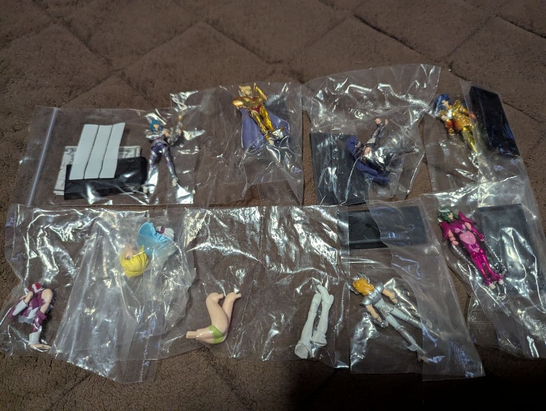 フィギュアセット　ハルヒ　ガンダム剣心ガンソード星矢ブリーチ　美少女ゲームキャラ