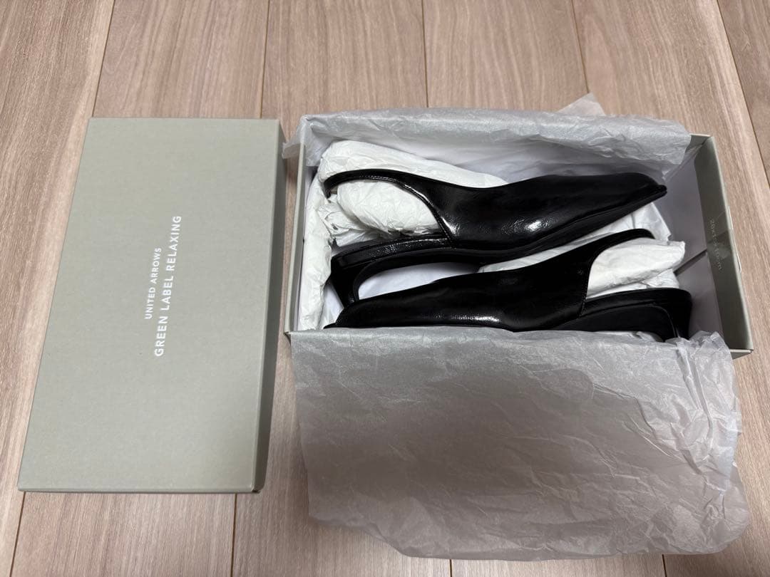 【まぁ様】ポインテッド オープントゥ(4cmヒール)