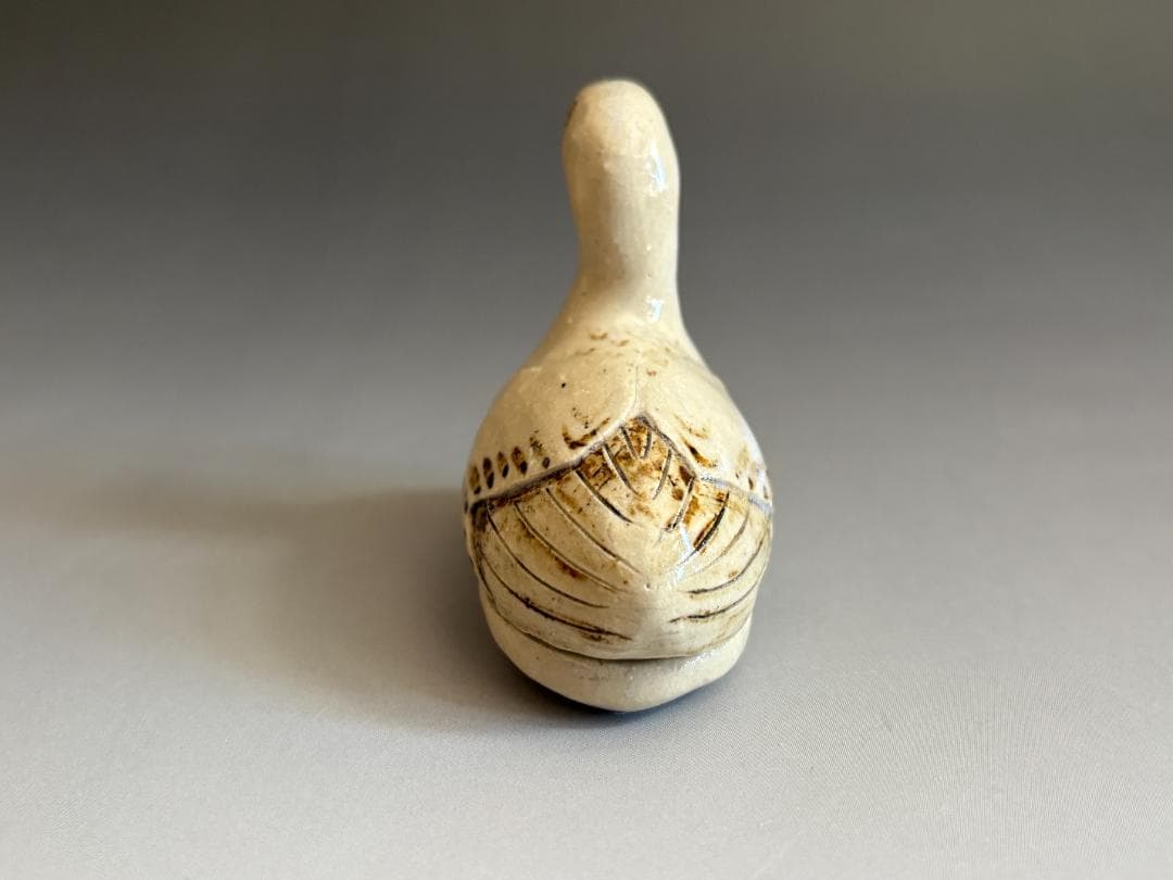 加藤芳右衛門　雁　香合　久田宗也　尋牛斎書付　茶道具　表千家