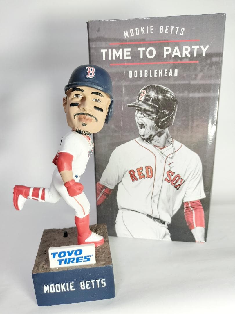 ムーキー・ベッツ／ボブルヘッド人形 (2019／ボストン・レッドソックス）
