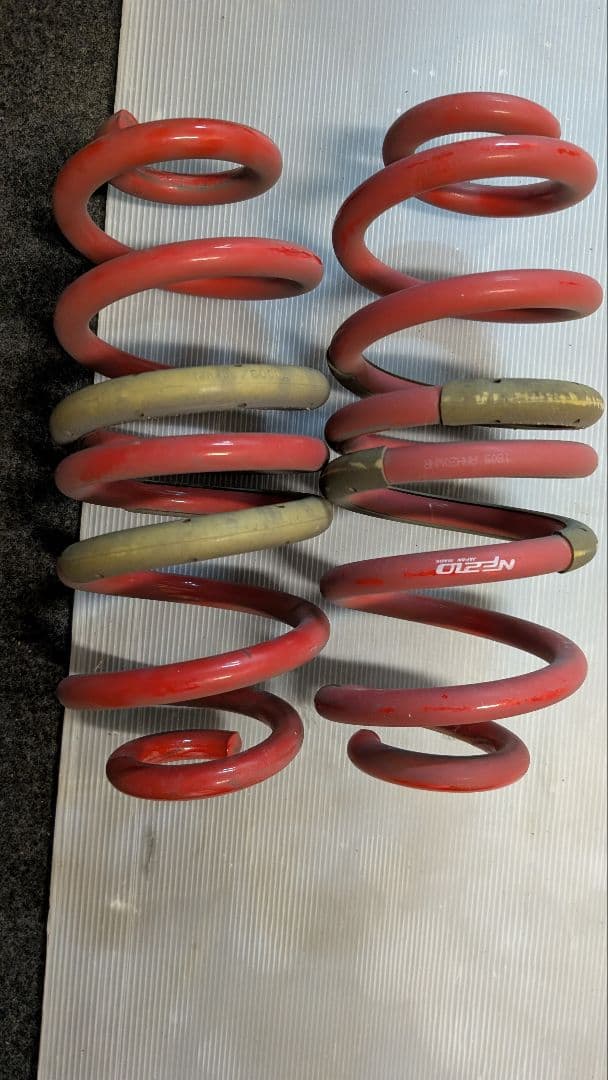 20アルファード！NF210 KIT 赤 スプリングセット ANH20WNK
