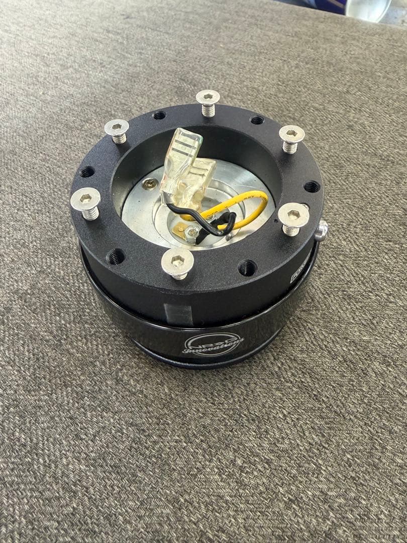 NRGクイックリリース　ステアリングボス ブラック 2端子