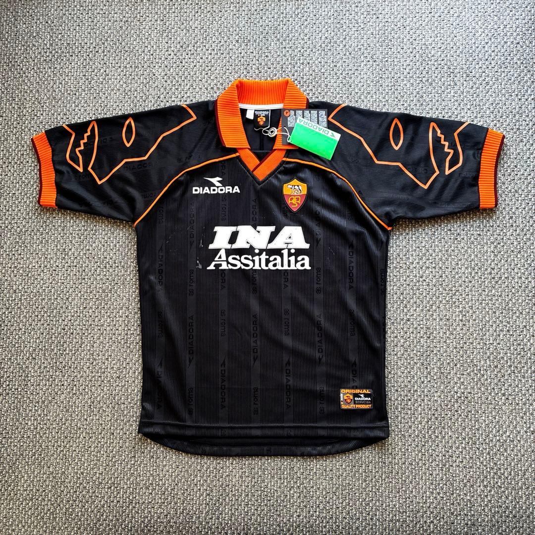 1999-00(3rd) ASローマ　ユニフォーム　半袖　デッドストック