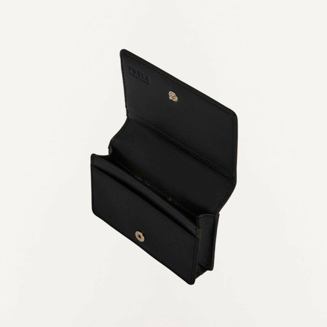 FURLA ブラック 名刺入れ 二つ折り