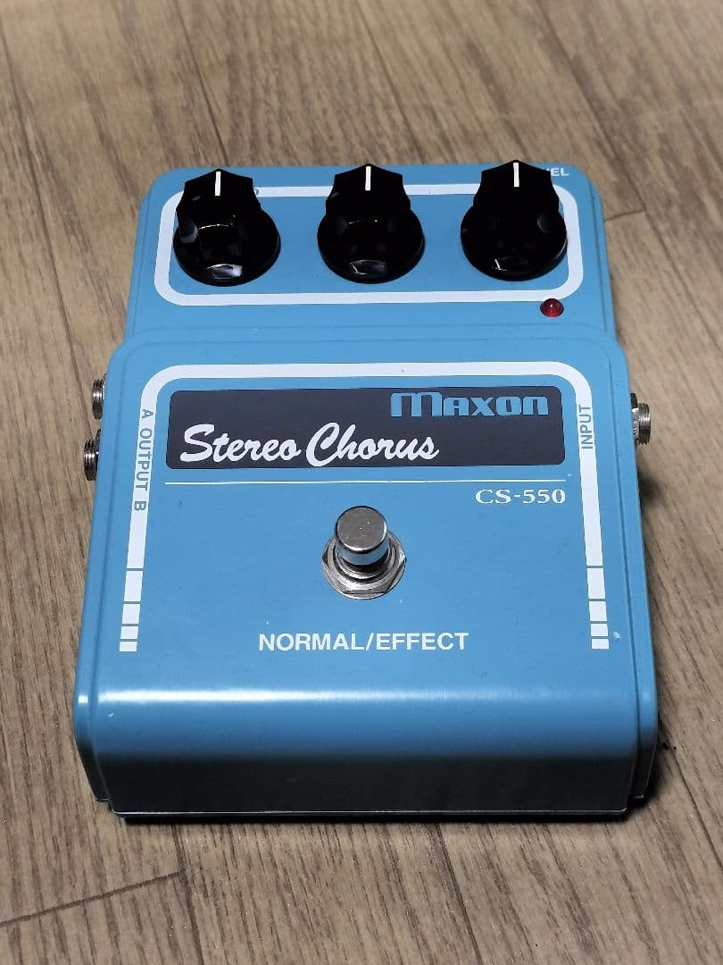 MAXON CS-550 マクソン　コーラス　電源アダプタ付き