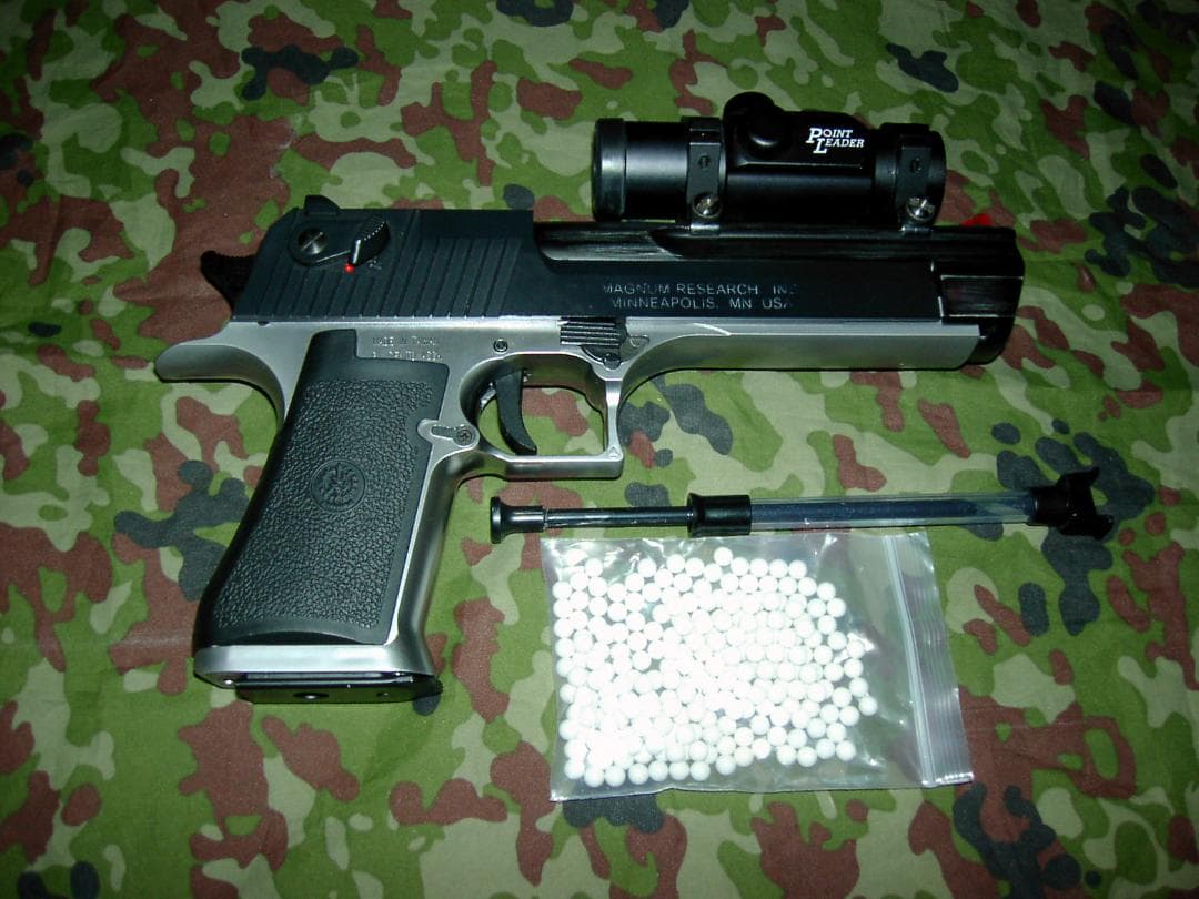 プリンキング専用　SⅡS デザートイーグル(バトルダメージバレル仕様) ガスガン