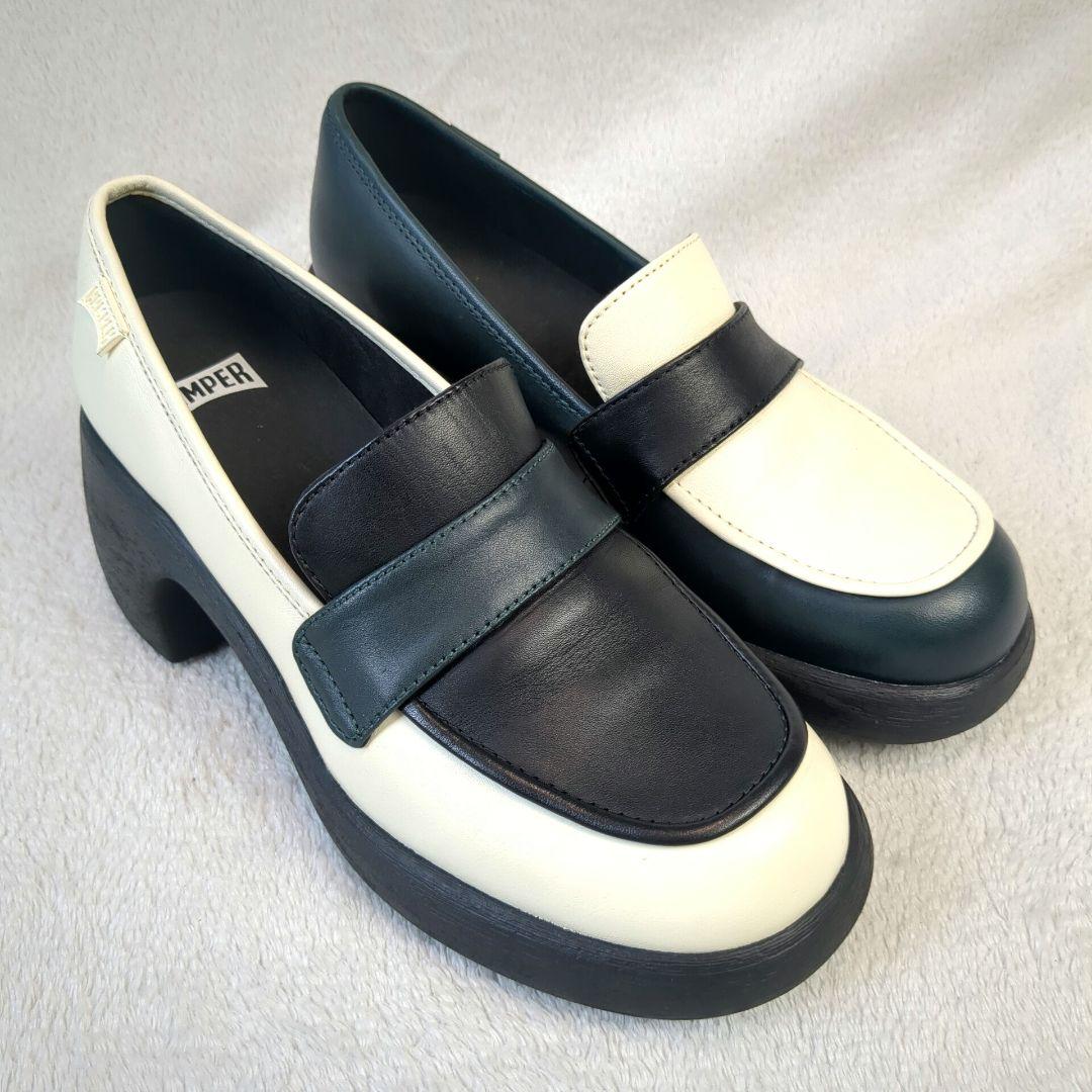 CAMPER　カンペール　twins　ローファー　マルチカラー　サイズ38