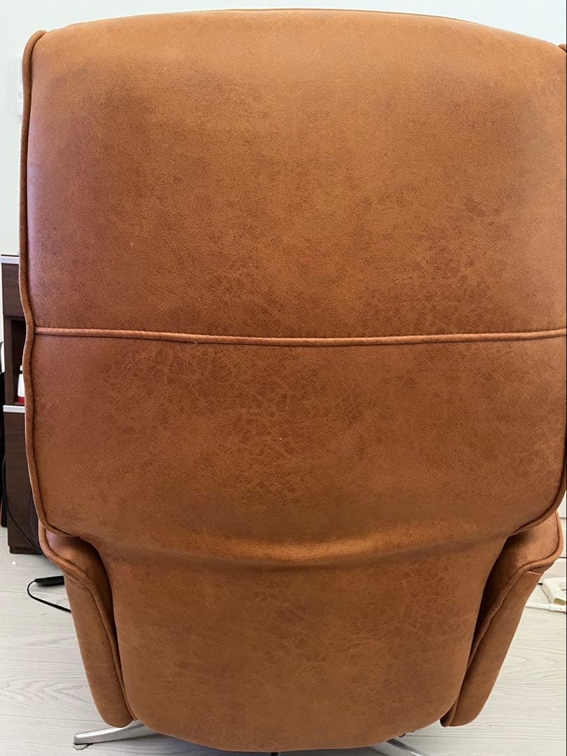 ②キャメル　電動パーソナルチェア　リクライニング　エレノア　ユーズド　中古