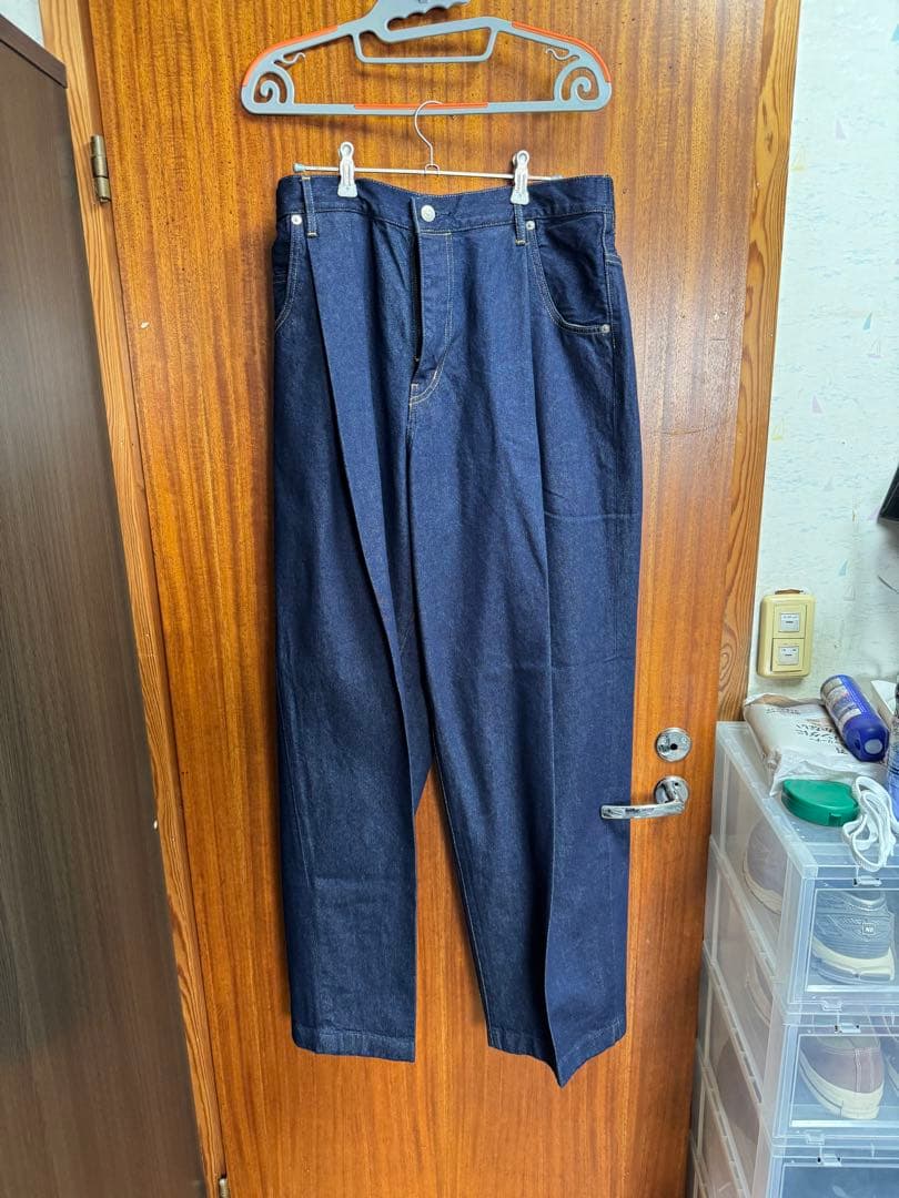 NEON SIGN Wide Denim Slacks ネオンサイン