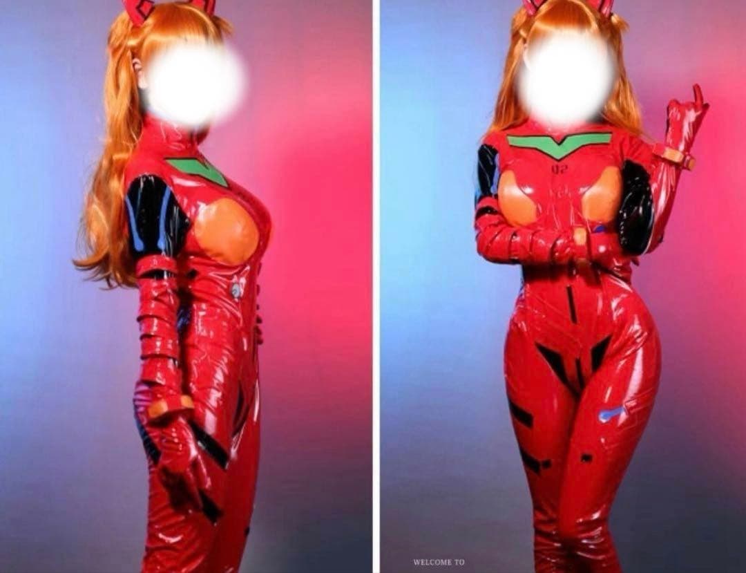 エヴァンゲリオン アスカ プラグスーツ　新品未使用　男性用