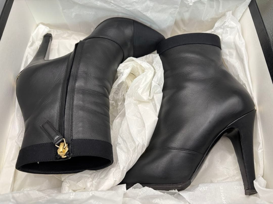 最終価格【CHANEL】ショートブーツ size36
