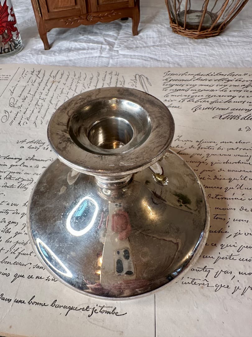 イギリス ヴィンテージ シルバー コンポート