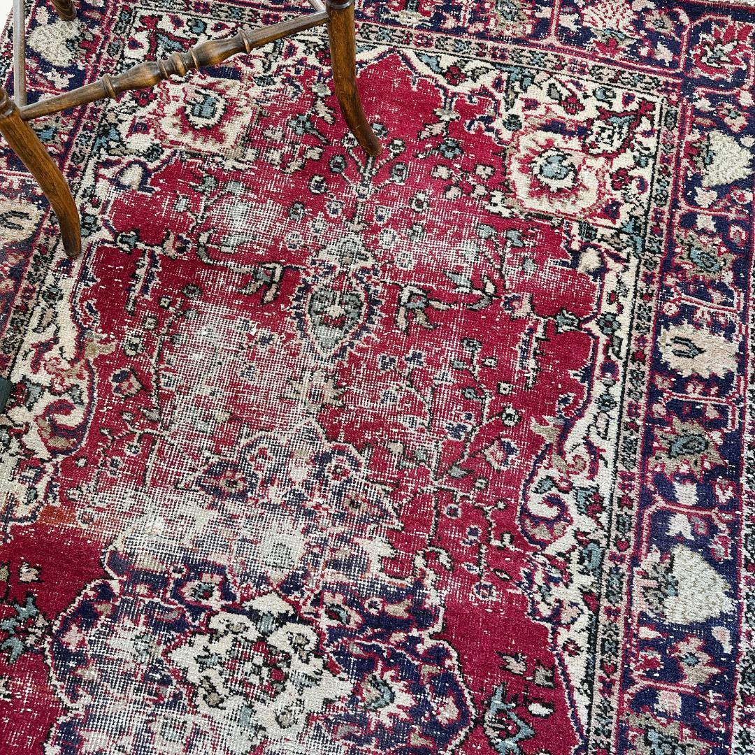 actn202 トルコ ヴィンテージラグ A112