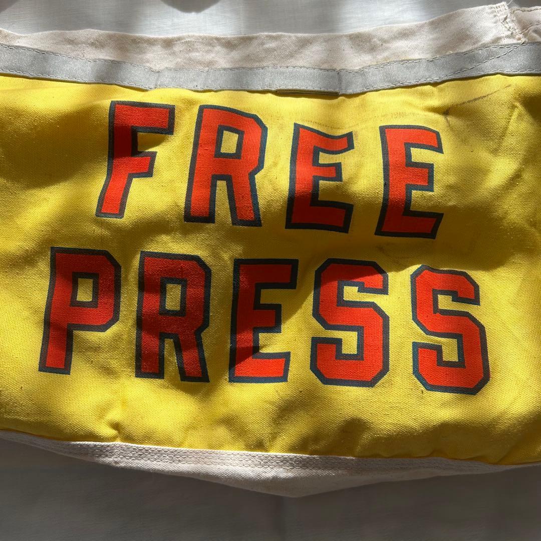 希少 50's 〜 ヴィンテージ ニュースペーパーバッグ USA製 レアカラー