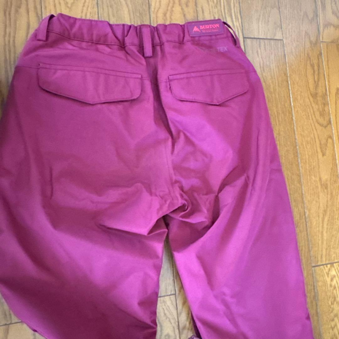 Burtonレディース S スノーボード ワインレッド　ゴアテックス　パンツ