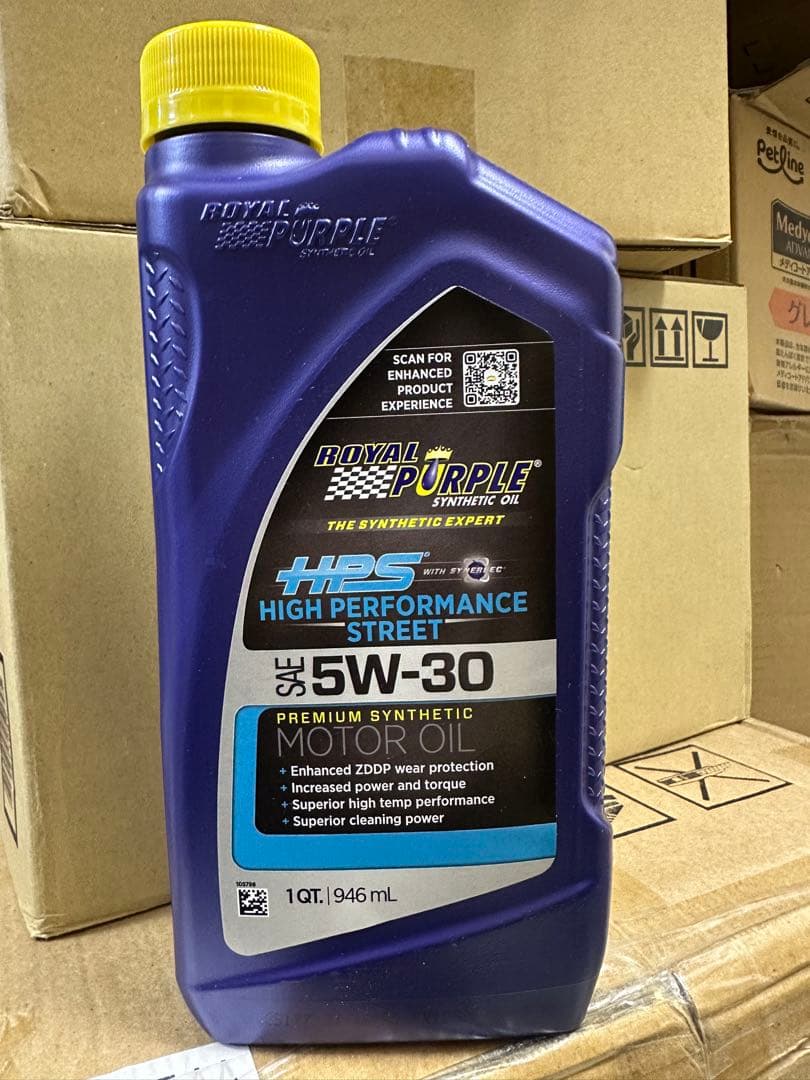  Purple HPS 5W-30 エンジンオイル 5本セット