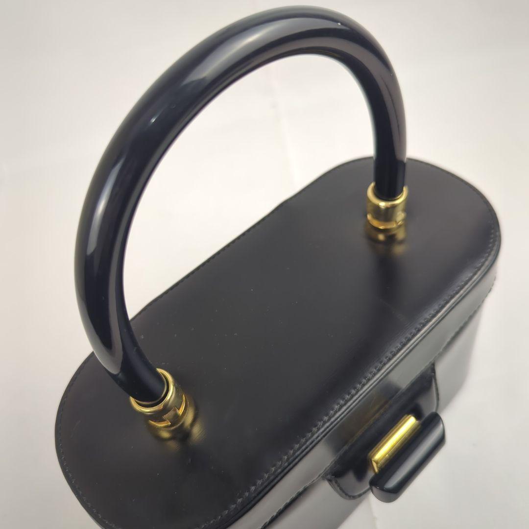 GUCCI グッチ バニティ バッグ ハンドバッグ プラハンドル ターンロック