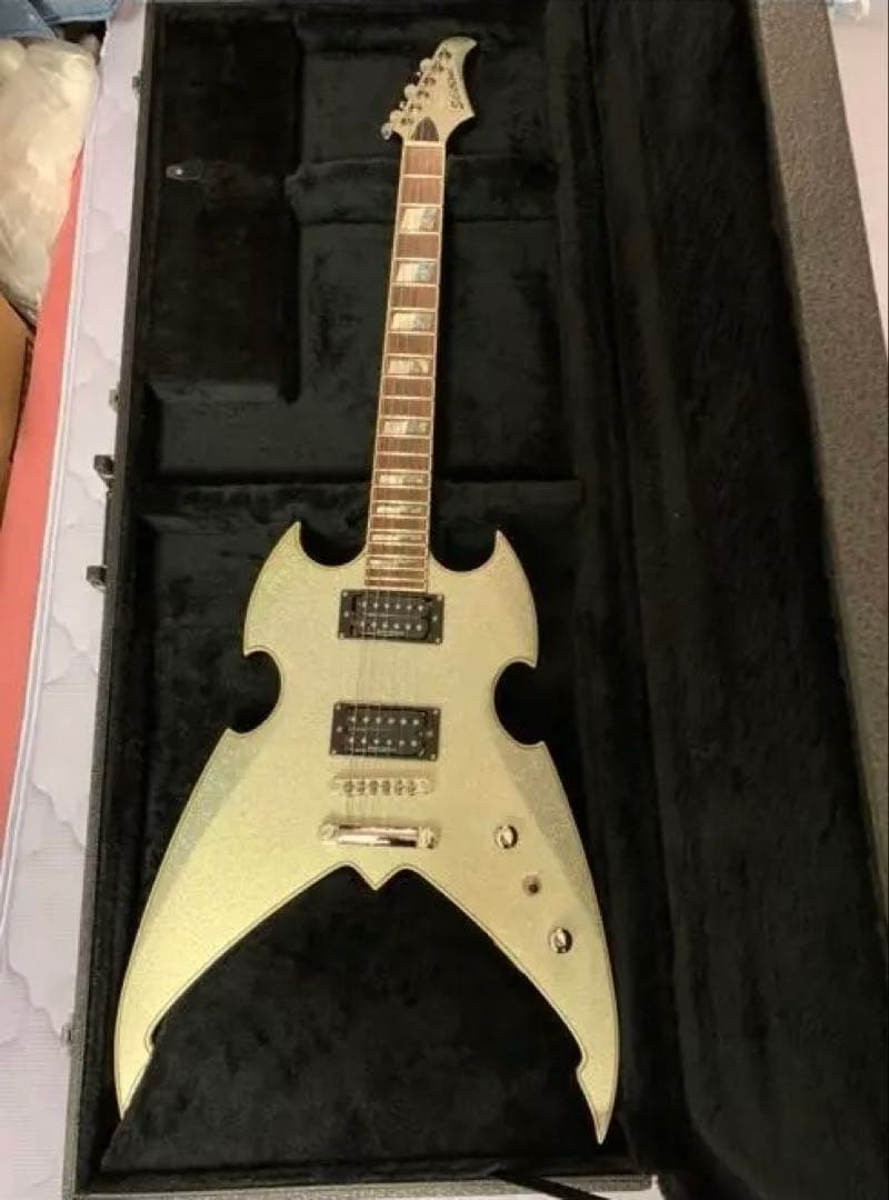 ギター silver tone ps ap 4 kiss paul stanley