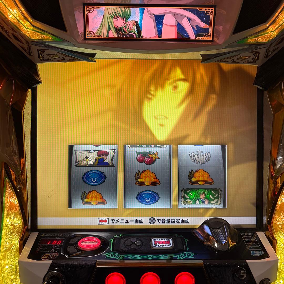 パチスロコードギアスC.C.ver 送料込み価格