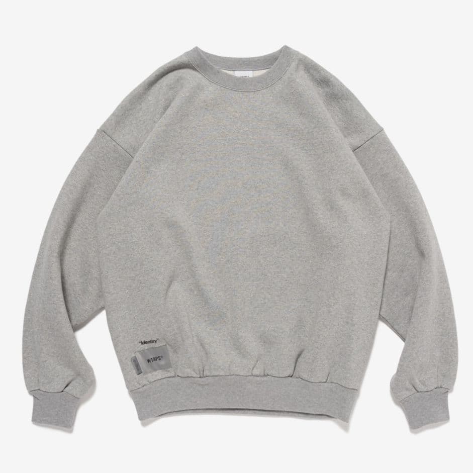 WTAPS IDENTITY / SWEATER / COTTON グレー/S