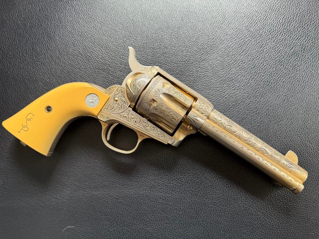 マルシン コルトSAA パットン将軍モデル SMGマーク 銃口閉 ジャンク品