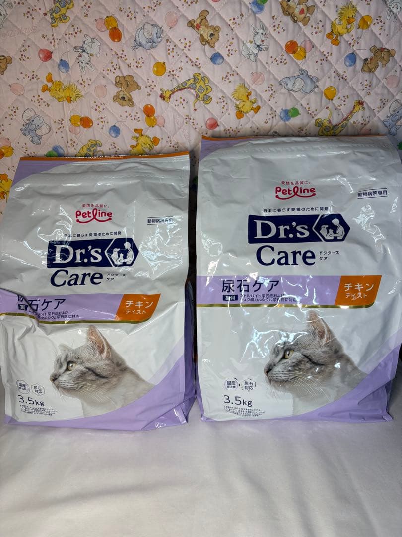 ドクターズケア 尿石ケア チキン 3.5kg 2袋セット　猫用