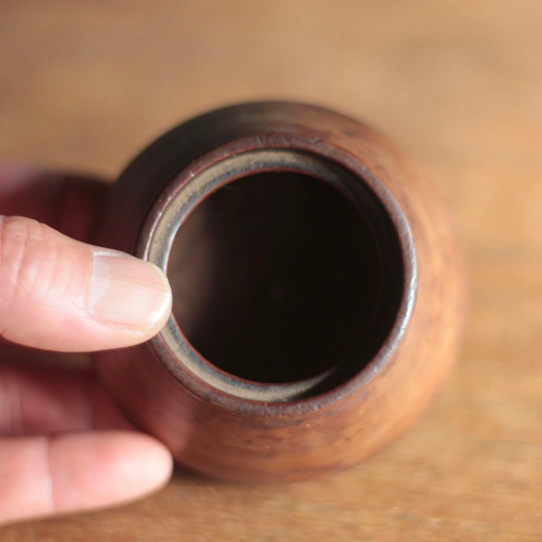 木製 塩笥形 盃 ぐい呑み 古道具 アンティーク 古美術 酒器