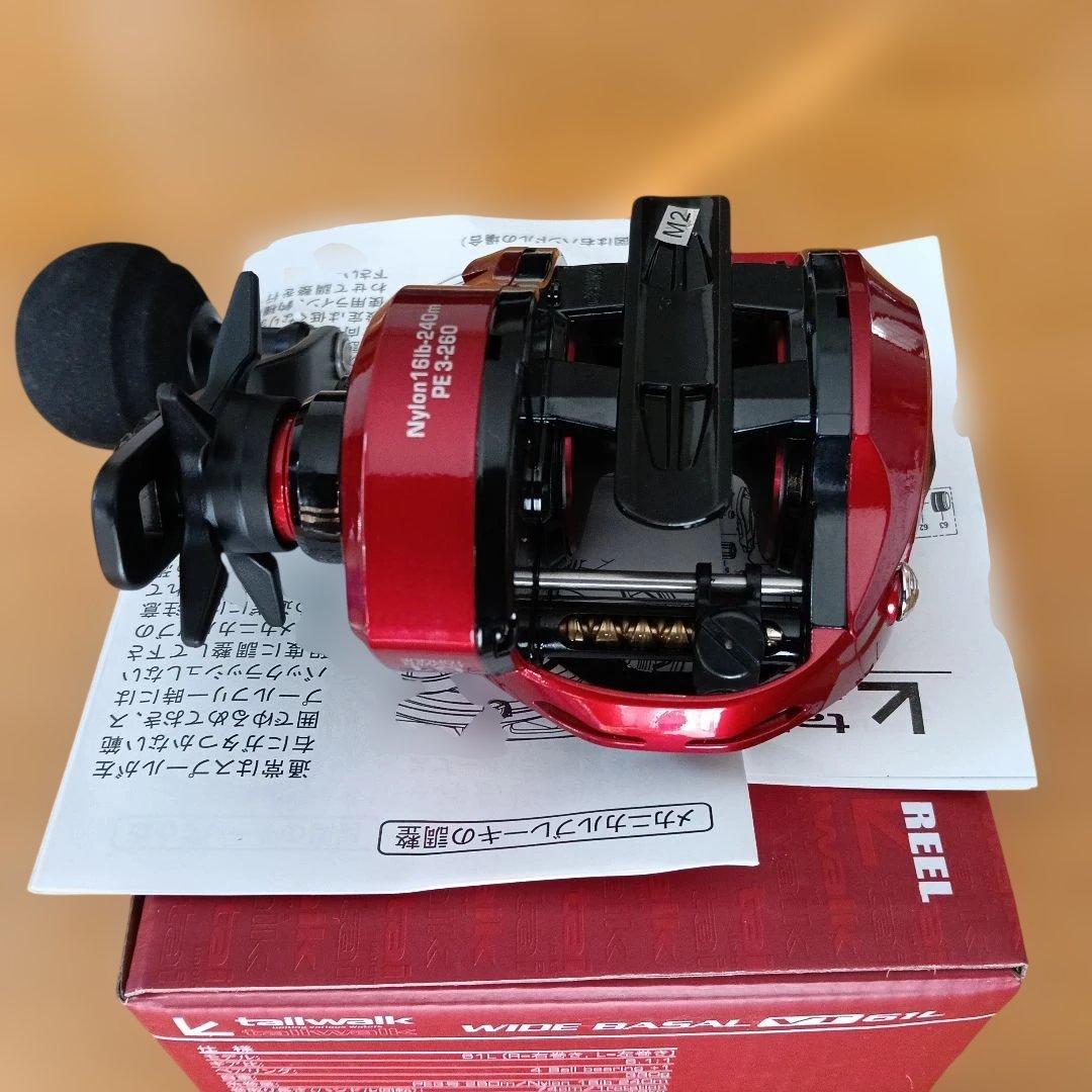 tailwalk WIDE BASAL VT 61L ベイトリール新品　左巻き