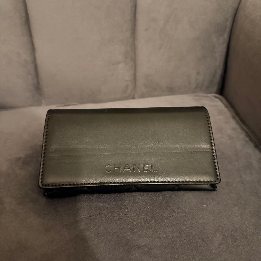 【美品】CHANEL シャネル スクエアシェイプアイウェア サングラス ブラック