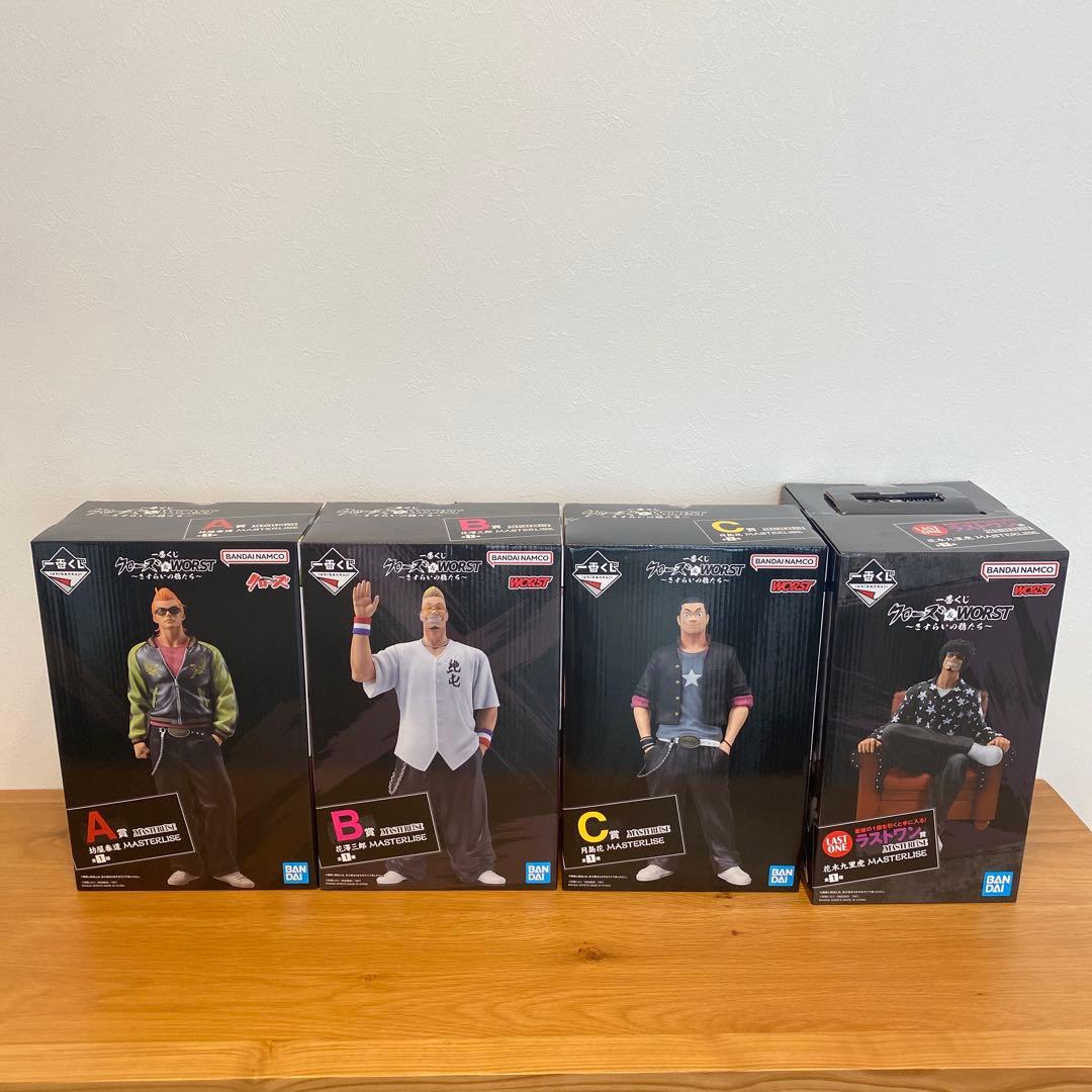 一番くじ クローズ＆WORST さすらいの鴉たち　フィギュアセット