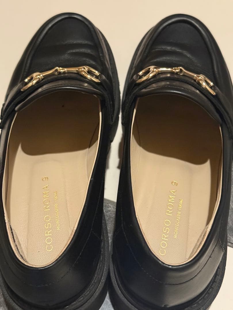 スピック&スパン コルサローマ ノーヴェビットローファーOLGA1821 38