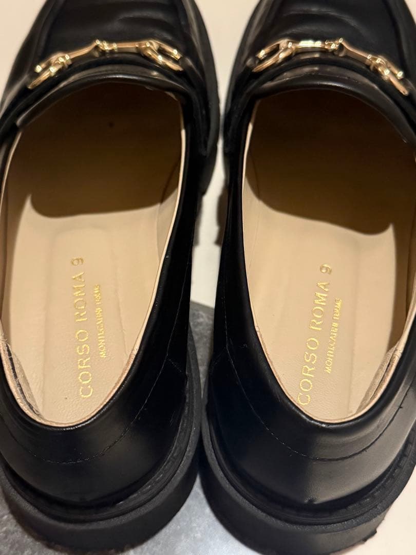 スピック&スパン コルサローマ ノーヴェビットローファーOLGA1821 38