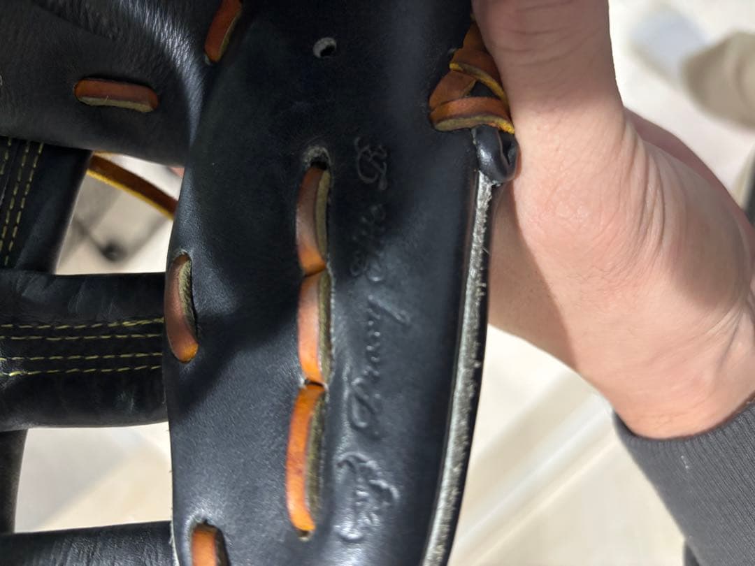 Mizuno プロ　クラシック軟式野球グローブ 黒