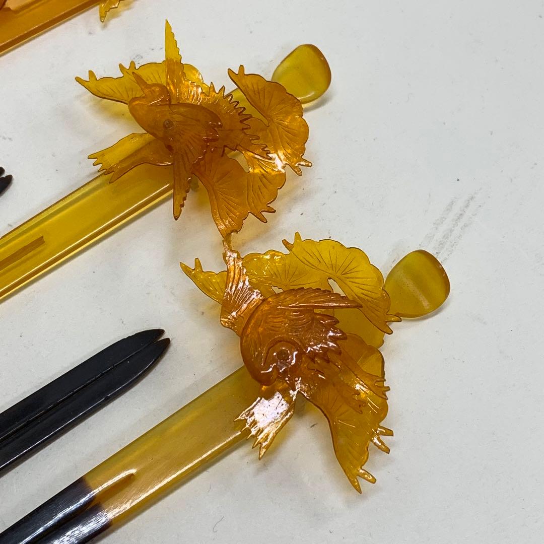 花嫁簪セット 和装 鼈甲？アンティーク かんざし 結婚式