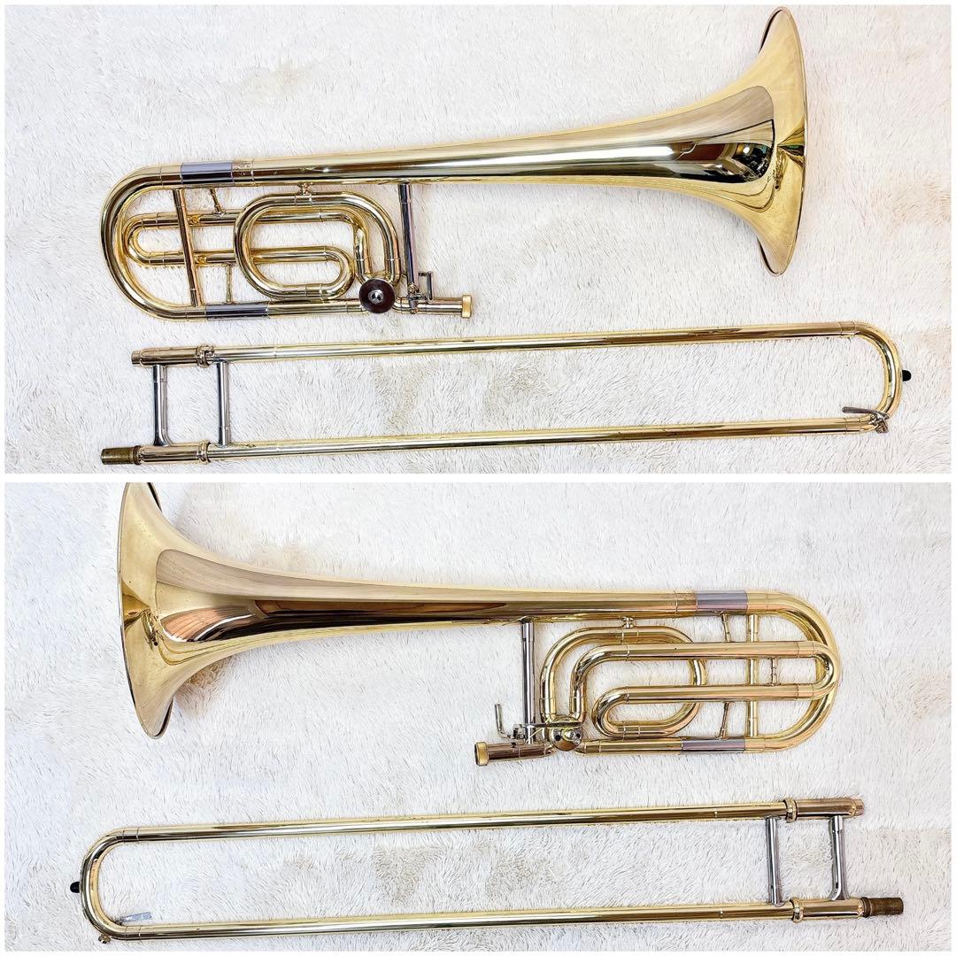 YAMAHA ヤマハ YBL-322 バストロンボーン マウスピース付き