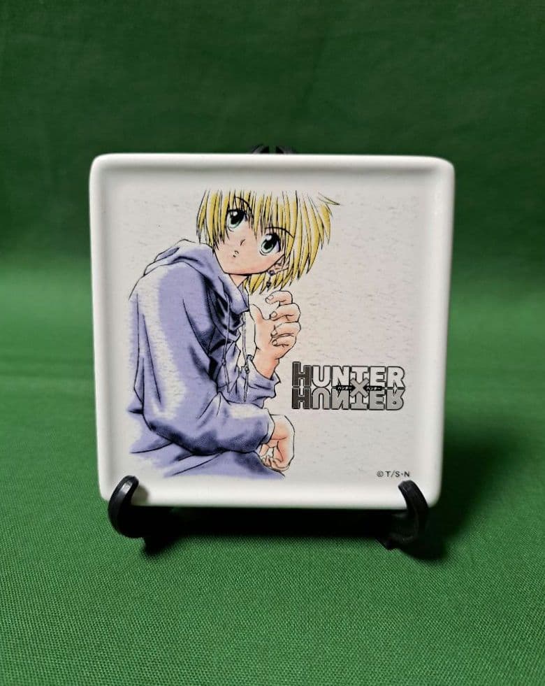 HUNTER×HUNTER 旧アニメ クラピカ 陶器 コースター ★匿名配送★