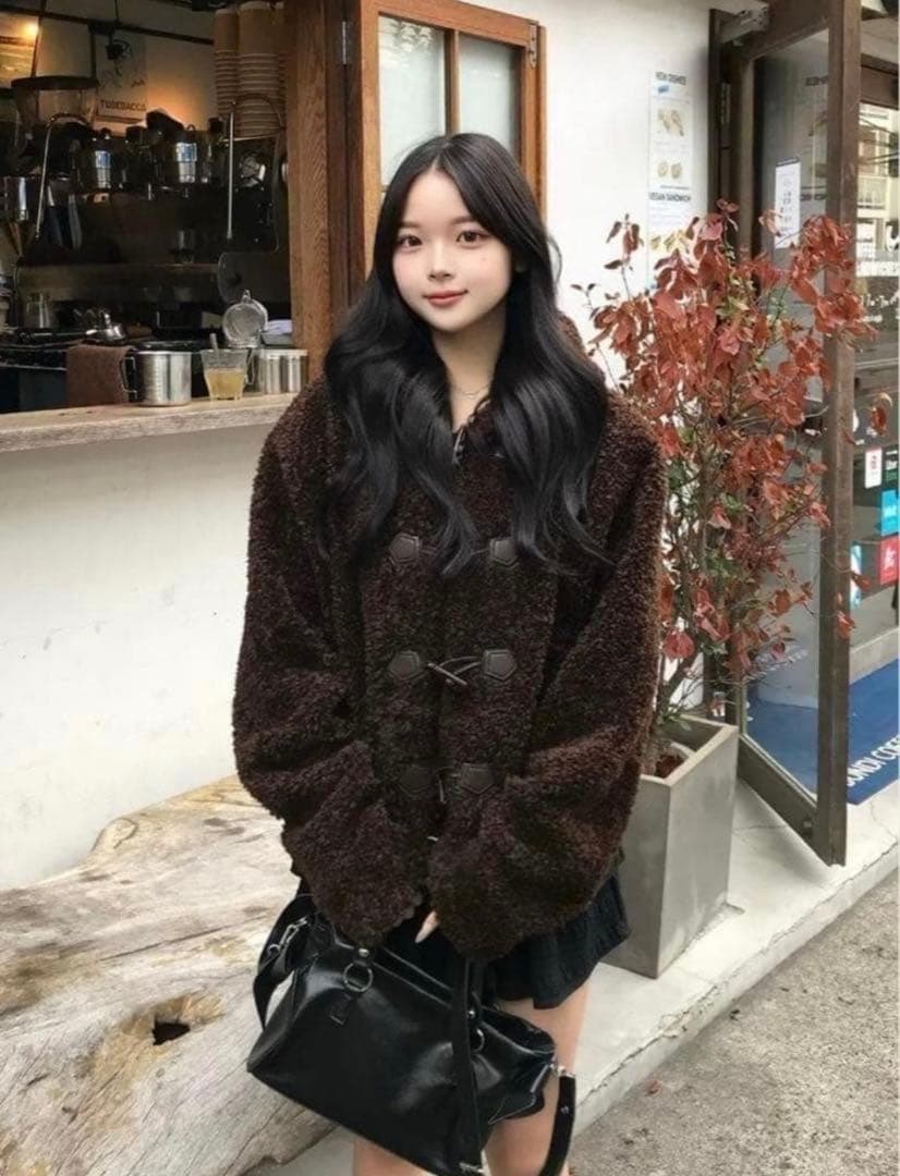 gさん専用 プードルファータッチボタンコート