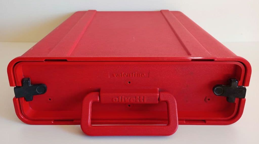 Olivetti オリベッティ Valentine タイプライター 赤バケツ