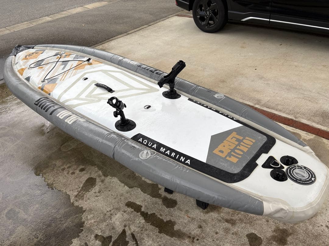 SUP アクアマリーナ ドリフト 釣り