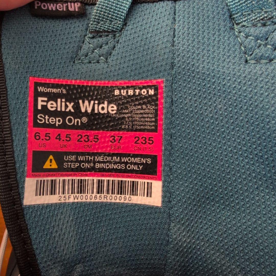 Burton フェリックス ワイド Step On ステップオン ブーツ