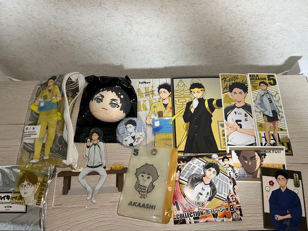 【12/16まで値下げ中】 ハイキュー!! 赤葦京治 キャラクターグッズセット
