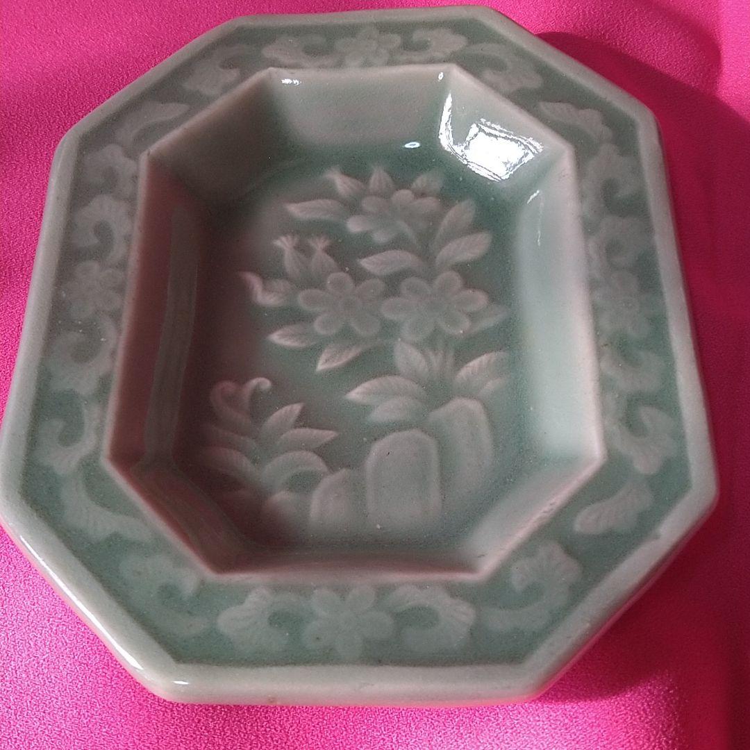 長八角　重磁　手塩皿　市人　茶入　１９枚揃え