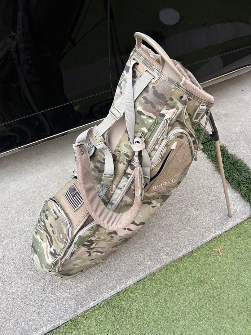 PING HOOFER 迷彩 スタンドバッグ