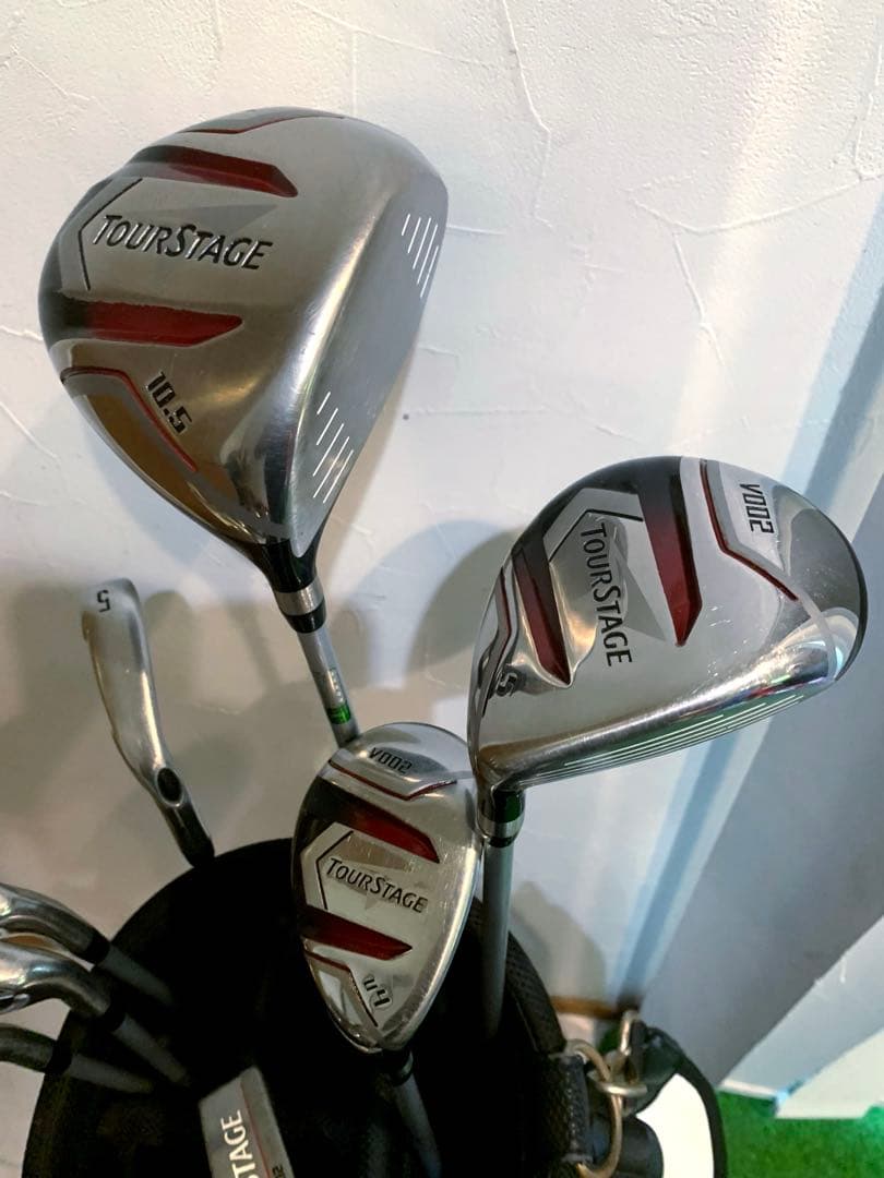 希少　完売　ツアーステージ　ゴルフクラブ　本格フルセット　V002 優しい
