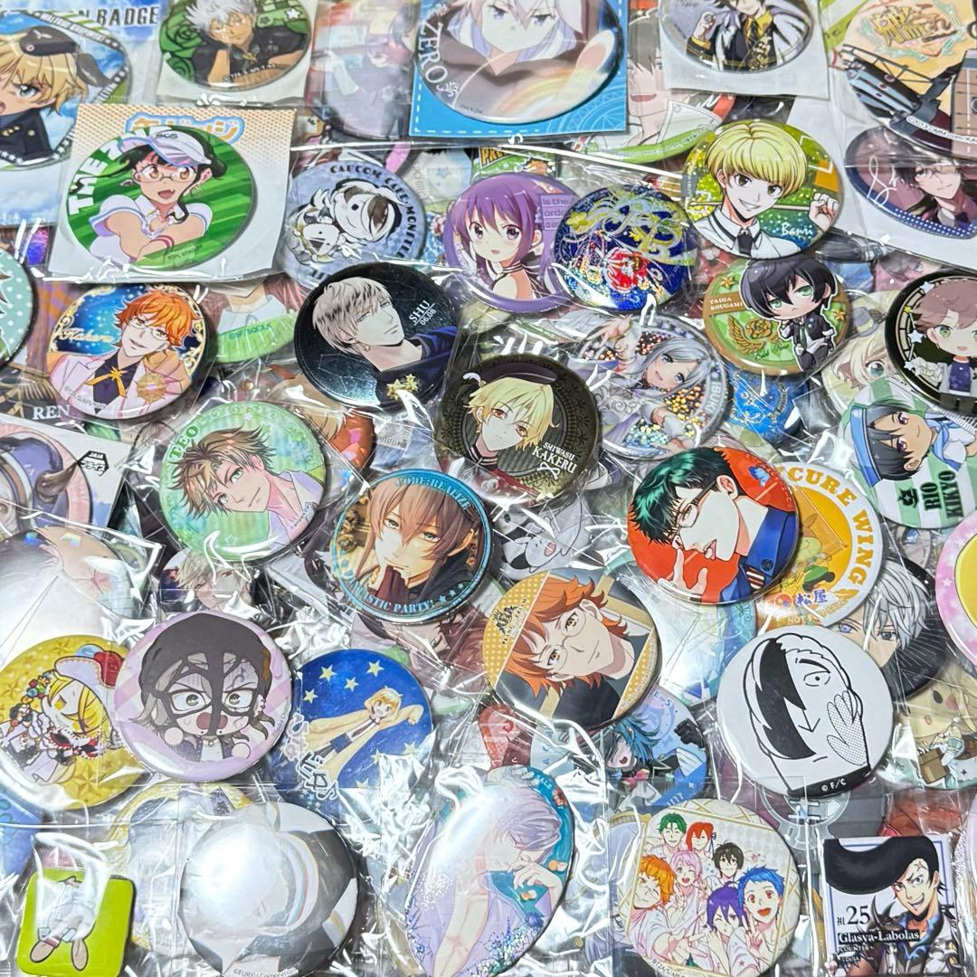 アニメ・キャラクター系グッズ 缶バッジ まとめ売り 約1444個セット