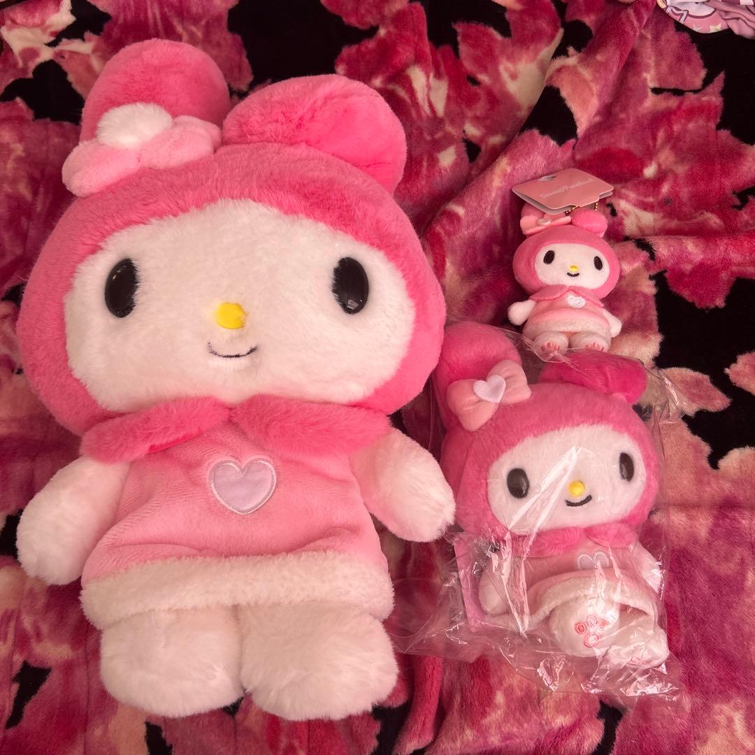 マイメロ ぬいぐるみ L S ワンポイントハートシリーズ ピューロランド