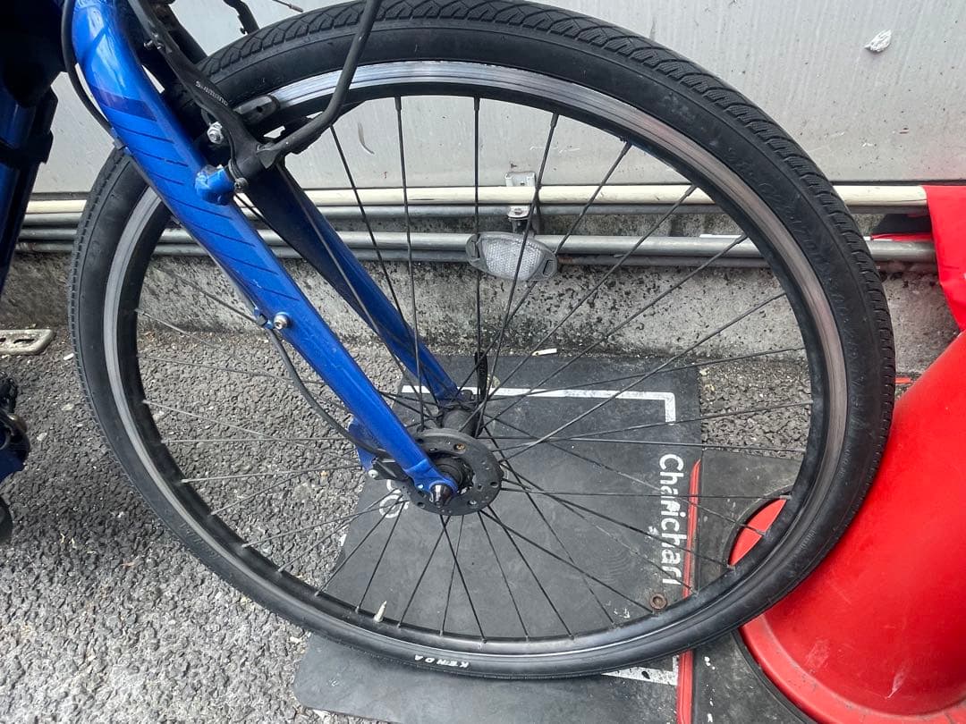 Panasonic jetter 電動アシスト自転車 青　引取限定