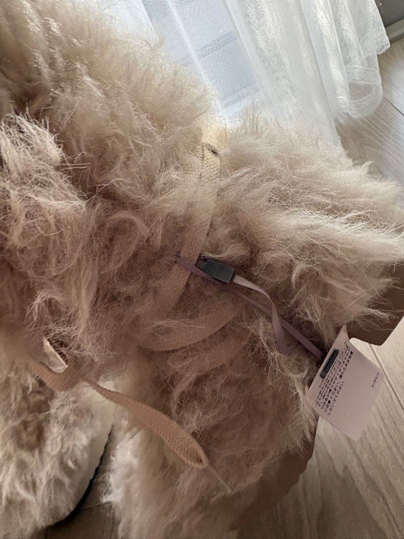 snidel レースアップファーブーツ M 新品タグ付き