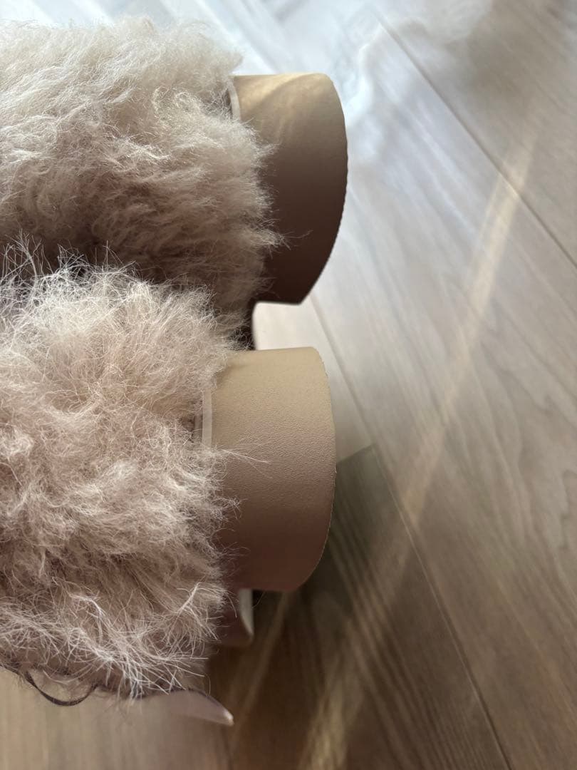 snidel レースアップファーブーツ M 新品タグ付き